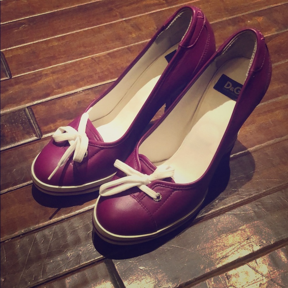 Fun D&G Purple Pumps